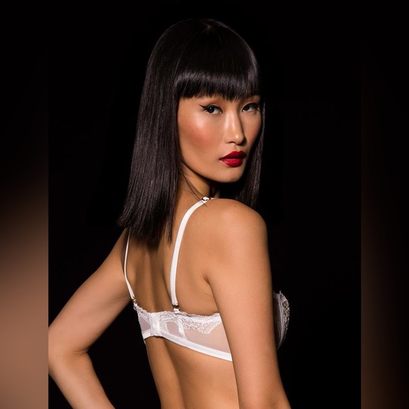 Honey Birdette Gabrielle Ivory Bra 32D - Picture 6 of 13